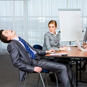 You Fall Asleep at Your Desk & Co-Workers Make Fun of You