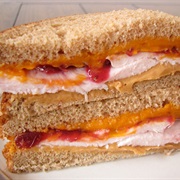 Maple Peanut Butter Gobbler Sandwich