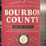 Bourbon County Brand Stout Backyard Rye (2013)