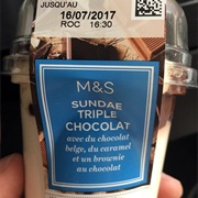 Triple Chocolate Sundae