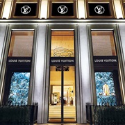 (Window) Shop at the Stores Along Avenue Montaigne.