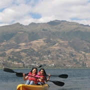 Kayak in San Pablo Lagoon