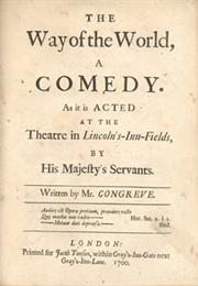 The Way of the World