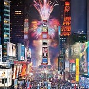 Passer Le Nouvel an a Times Square