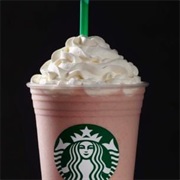 Starbucks Strawberries &amp; Crème Frappuccino