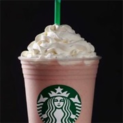Starbucks Strawberries & Crème Frappuccino