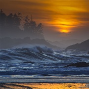Storm Watching on Vancouver Island, BC