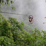 Zip Line Through the Rainforest in Guatemala