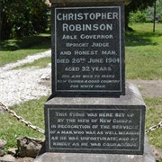 Memorial to Christopher Robinson, Papua New Guinea