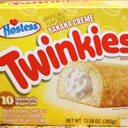 Banana Creme Twinkies