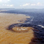 Rio Solimoes and Rio Negro Confluence, Brazil