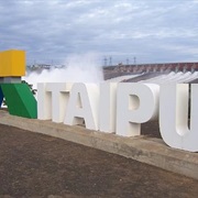 Visiting Itaipu Plant, Paraguay