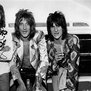 Rod Stewart and Ronnie Wood