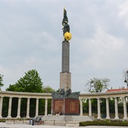 Heroes&#39; Monument of the Red Army Vienna