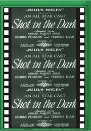 Shot in the Dark (1933)