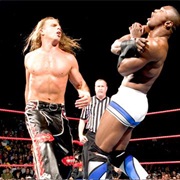 Shelton Benjamin vs. Shawn Michaels,Raw 2005