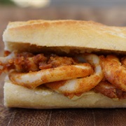 Bocadillo De Calameres (Spain)