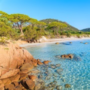Spend a Day on a Secluded Beach on the Island of Corsica.