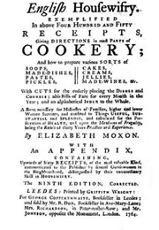English Housewifry (Elizabeth Moxon)