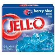 Berry Blue Jello