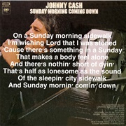 Sunday Morning Coming Down, Johnny Cash