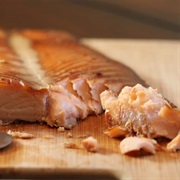 Dried Salmon in Seal Oil