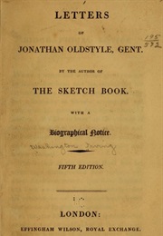 Letters of Jonathan Oldstyle, Gent. (Washington Irving)