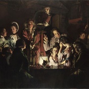 Joseph Wright of Derby: An Experiment on a Bird in the Air Pump (1767–1768) National Gallery, London
