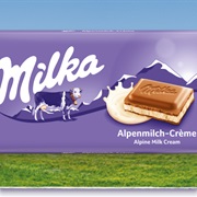 Milka Alpenmilchcreme
