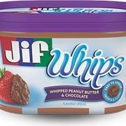 Jif Whips Whipped Peanut Butter & Chocolate