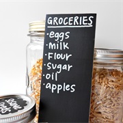 Grocery List