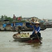 Boating the Mekong River, Vietnam