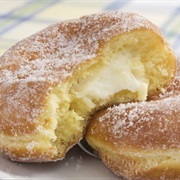 Bavarian Cream Doughnut