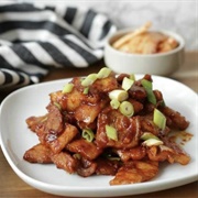 Dwaejigogi Bokkeum 돼지고기 볶음