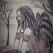 Angel Mourning Angelina  Jensen