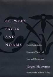 Between Facts and Norms (Jurgen Habermas)