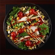 Zesty Chicken and Black Bean Salad Bowl