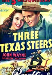 Three Texas Steers (George Sherman)