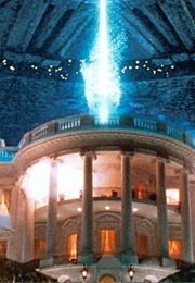 The White House Destruction in Independence Day (1996)