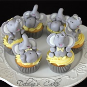 Elephant Cupcakes