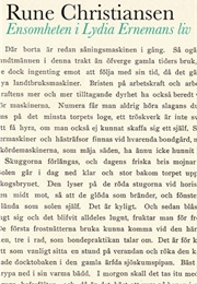 Ensomheten I Lydia Ernemans Liv (Rune Christiansen)