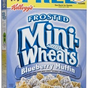 Kellogg's Frosted Mini-Wheats Blueberry Muffin