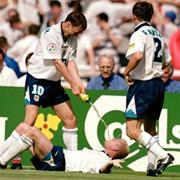 Paul Gascoigne Celebrates