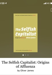 The Selfish Capitalist (Oliver James)