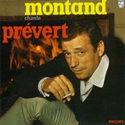 Yves Montand Chante Jacques Prevèrt