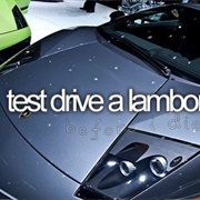 Test Drive a Lamborghini