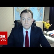 Children Interrupt BBC News Interview