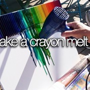 Make a Crayon Melt