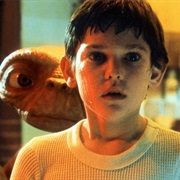 Henry Thomas in "E.T."