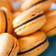 Chocolate Orange Macaron